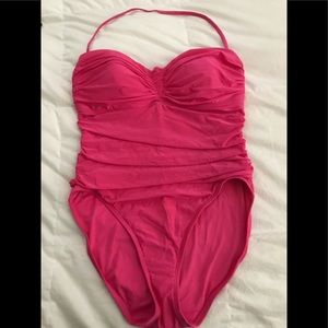 La Blanca NWOT Pink One Piece Swim Suit